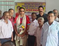 Local Hero Satbir Singh Riar Garnering Cheers from Retired Employees  for Managing Indian Cricket Team