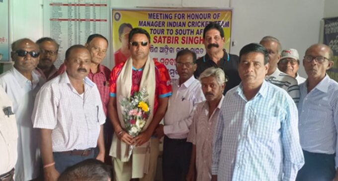 Local Hero Satbir Singh Riar Garnering Cheers from Retired Employees  for Managing Indian Cricket Team