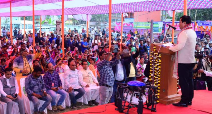 Narendra Modiji’s progressive & inclusive governance rescued 25 crore Indians out of poverty: Sarbananda Sonowal