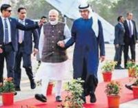 Modi, UAE Prez hold roadshow ahead of Vibrant Gujarat meet