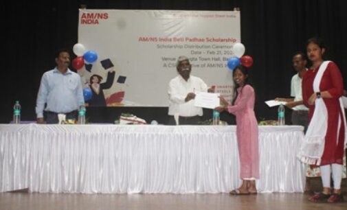 ArcelorMittal Nippon Steel India awards Beti Padhao Scholarships to 147girl students of Barbil