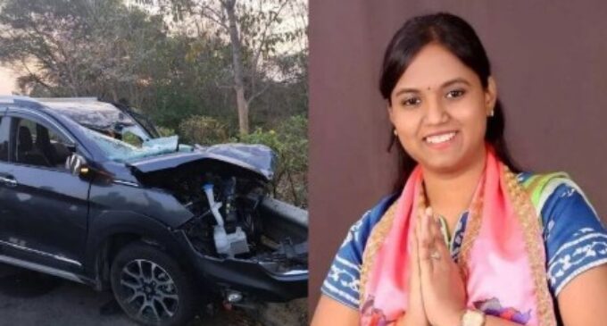 BRS legislator Lasya Nanditha dies in car accident in Telangana. She was 37          