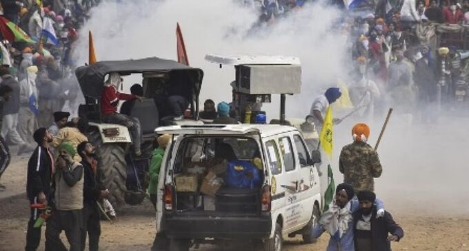 Farmers’ protest: Delhi Police orders 30,000 tear gas shells