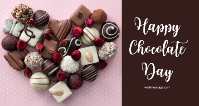 Chocolate Day ; Chocolate, being a symbol of sweetness and love