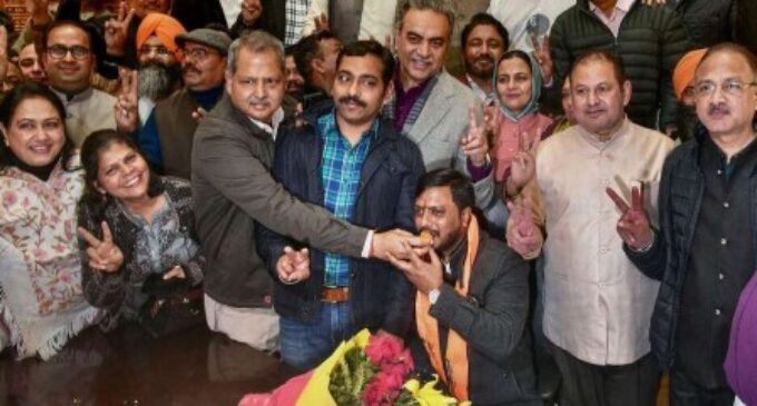 BJP’s Manoj Sonkar resigns as Chandigarh Mayor a day before SC hearing on vote tampering