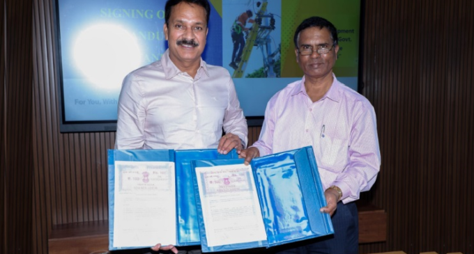 TPSODL signs MOU with ITI Rayagada for promoting skill development