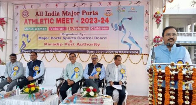The 44th All India Major Ports Athletics Meet and 31st Children Athletics Meet comes to an end at PPA