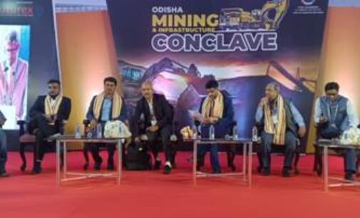 Panel Discussion on Use of Industry 4.0 technologies in Mining Sector, Skilling Indian Mining Workforce to be Future Ready.at 2nd day of Odisha Mining & Infrastructure International Conclave