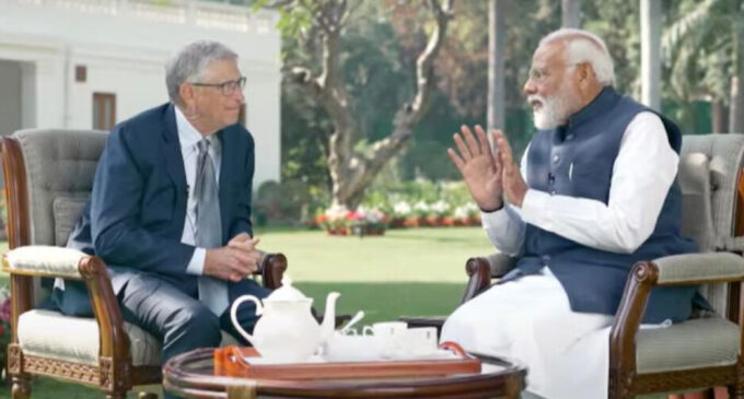 ‘AI can be misused if people aren’t trained properly,’ PM Modi tells Bill Gates