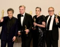 ‘Oppenheimer’ crowned best picture at an Academy Awards shadowed by war