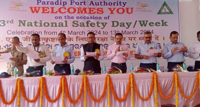 Paradip: 53rd Safety observed at PPA with focus on ESG