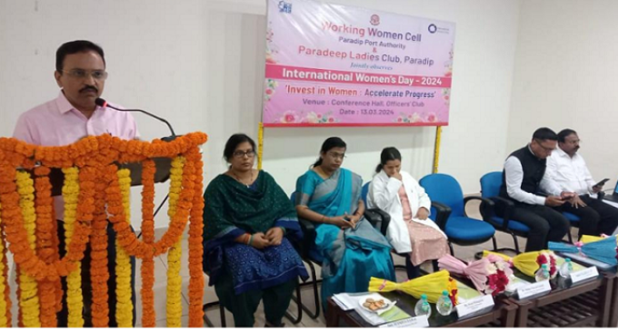 Paradip Port Authority commemorates International Women’s Day