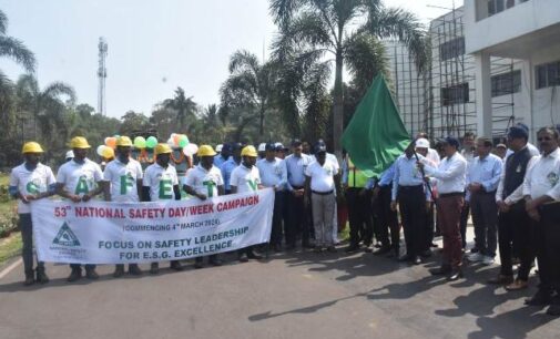 53rd National Safety Day and Week begins at Paradip Port