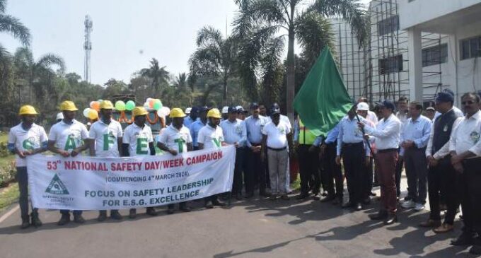53rd National Safety Day and Week begins at Paradip Port