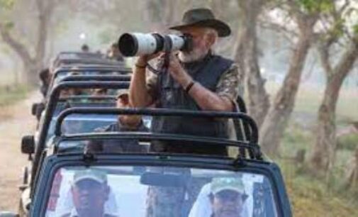 PM Modi explores Kaziranga wildlife on elephant and jeep safaris, interacts with forest guards