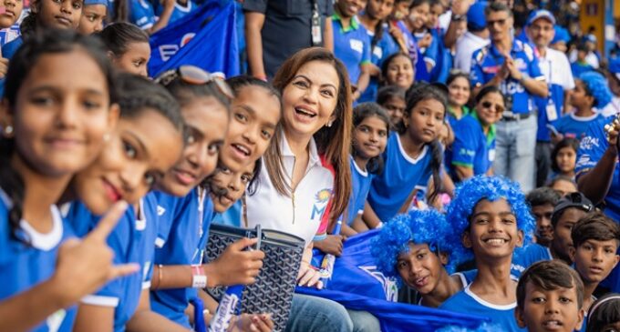 Mrs Nita M Ambani: “ESA Day is the favourite game of the players, the staff and the coaches”