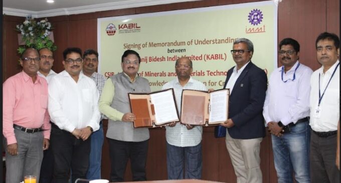 Nalco’s Khanij Bidesh India, CSIR-IMMT signs MoU for technical and knowledge cooperation