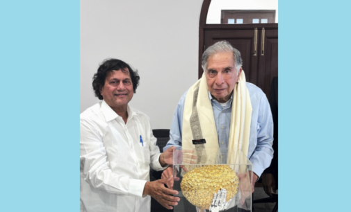 Ratan Tata receives prestigious KISS Humanitarian Award