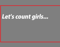 Let’s count girls…