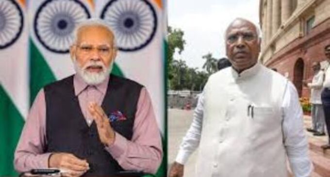 Kharge accuses BJP’s ‘ideological ancestors’ of backing British, Muslim League over Indian interests