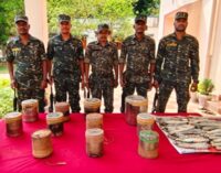 Malkangiri Police Uncover Major Maoist Arms Cache