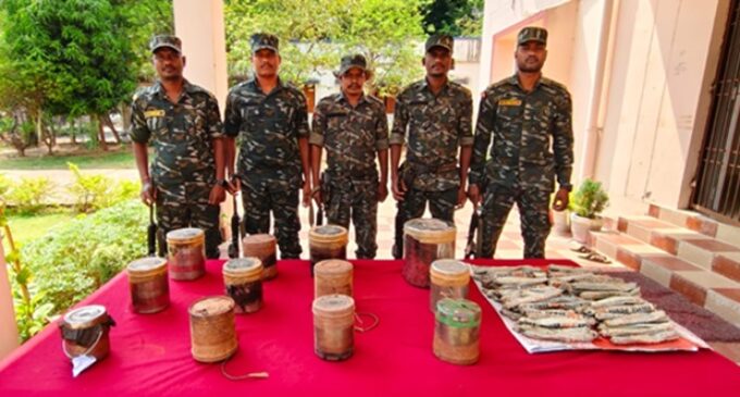 Malkangiri Police Uncover Major Maoist Arms Cache