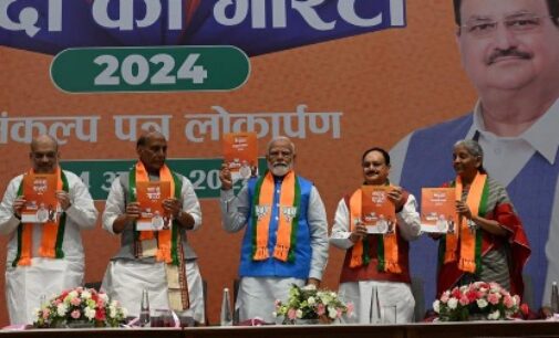 BJP releases its ‘Sankalp Patra’ for LS polls; focus on poor, youth, farmers, women