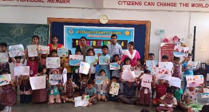 Adani Dav Public School celebrates summer camp