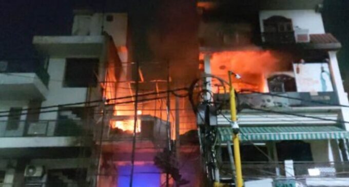Six newborns killed after major fire breaks out at a children’s hospital in Delhi