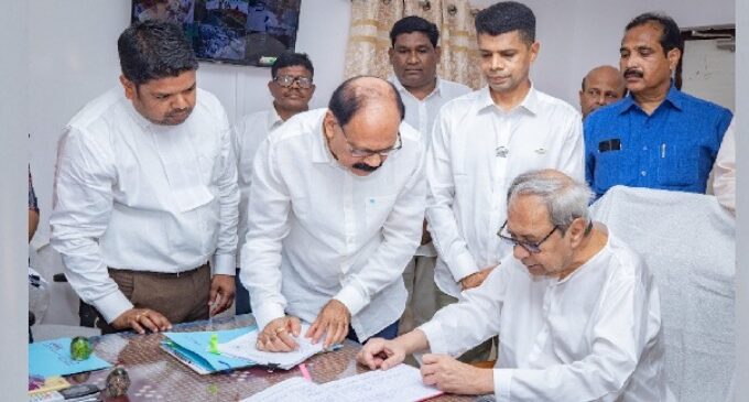 After Hinjili, Odisha CM Naveen Patnaik files nomination from Kantabanji Assembly seat
