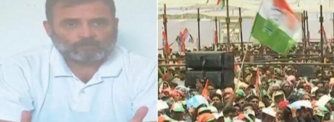 Rahul addresses Odisha poll rally on virtual mode as gets stuck in Raebareli