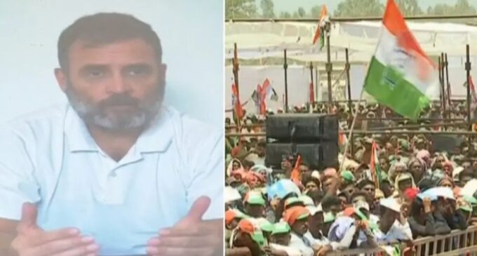 Rahul addresses Odisha poll rally on virtual mode as gets stuck in Raebareli