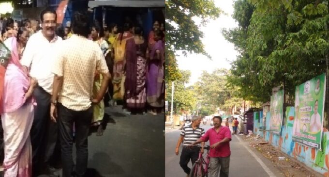 Shades of Elections: Sambalpur wears a new look now with colourful posters, banners dotting lanes and by-lanes