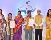 Ranjit Majhi gets prestigious Shambhavi Puraskar; Sasmita Mangaraj gets jury commendation award