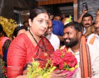 Smriti Irani snubs Odisha govt, says it’s a patron of Tamil Nadu contractors