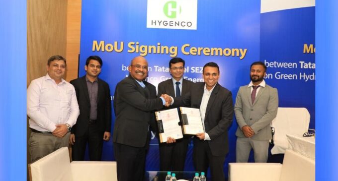 Tata Steel SEZ, Hygenco sign MoU to bolsters India’s green fuel sector