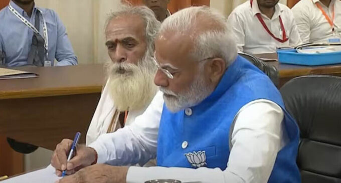 Elections 2024: PM Modi files Lok Sabha nomination from Varanasi, eyes third term