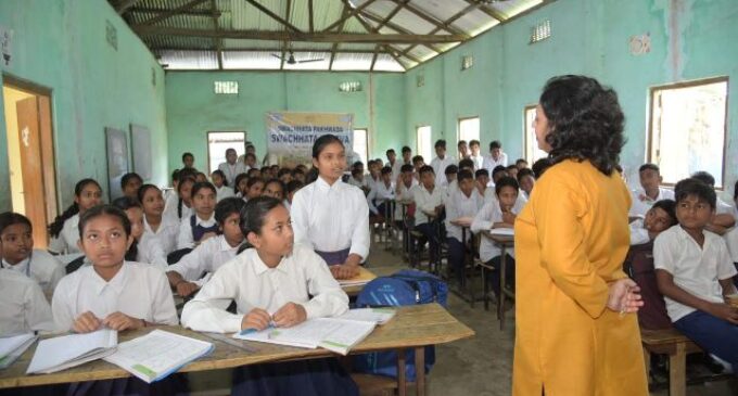 NTPC Bongaigaon Promotes Hygiene Awareness at Salakati ME School During Swachhata Pakhwada 2024
