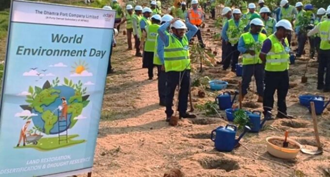 Adani Dhamra Port observes World Environment Day