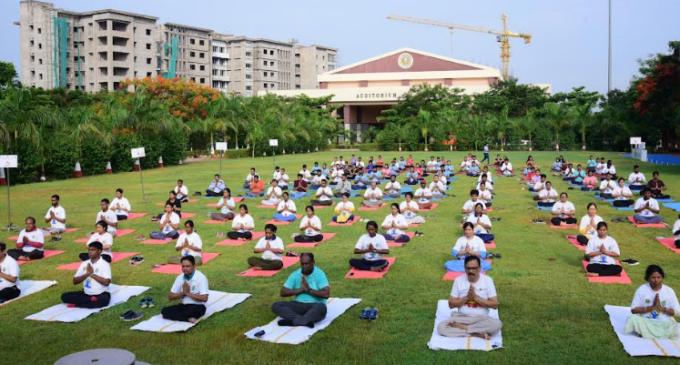 AIIMS Bhubaneswar celebrates 10th International Day of Yoga