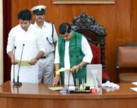 Odia filmstar  Akash Takes Oath As Korei  MLA