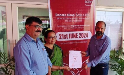 Adani Foundation organises Blood Donation Camp: 546 Unit blood collected