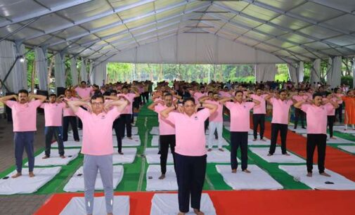 Jindal Steel & Power Observes 10th International Day of Yoga