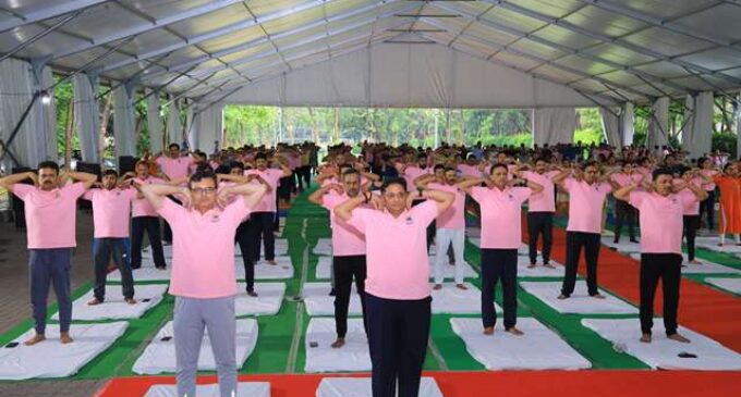 Jindal Steel & Power Observes 10th International Day of Yoga