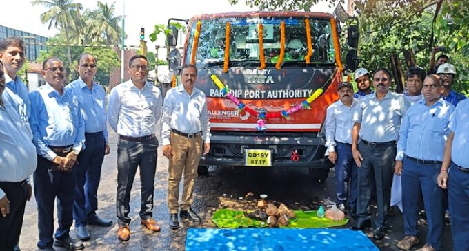 Inauguration of Conveyorised Mechanised Road Sweeping Machine at PPA