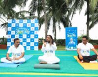 Observation of International Day of Yoga – 2024 at Chilika by Paradip Port Authority