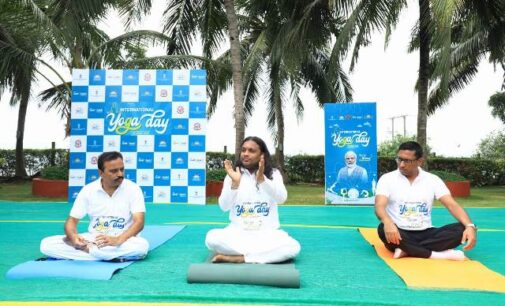 Observation of International Day of Yoga – 2024 at Chilika by Paradip Port Authority