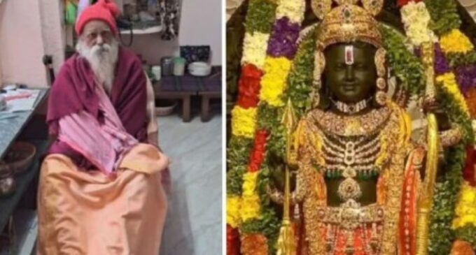 Chief priest of Ram temple consecration ceremony dies at 86