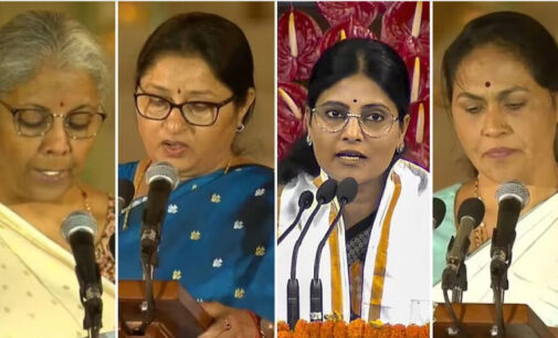 Seven women, including two in Cabinet roles, have been inducted into the new council of ministers in the 18th Lok Sabha on Sunday