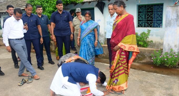 SEEKING MOTHER’S BLESSINGS